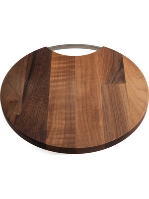 Jumbo Wood Mood Yuvarlak Kesme ve Sunum Tahtası
