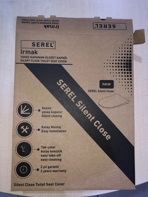 Serel Irmak Slim Yavaş Kapanan Klozet Kapağı 150400120012