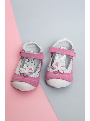 Epaavm Kız Bebe Deri Ayakkabı