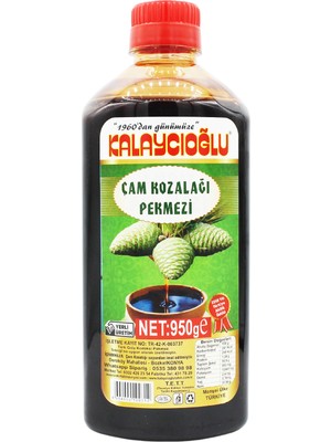 Kalaycıoğlu Çam Kozalağı Pekmezi 950 gr Türkiye Menşeli Lezzetli Tahin