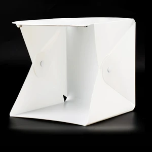 Portatif Led ışıklı Ürün Çekim Çadırı (22.6 x 23 x 24 cm)