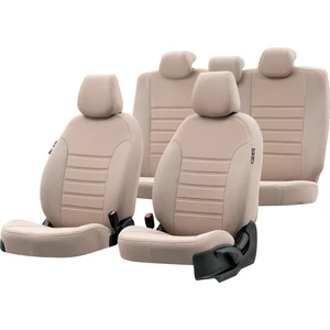 V.w. Caddy 2004-2011 Özel Üretim Koltuk Kılıfı Original Design Bej
