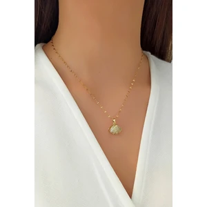 ÇLK Accessories Çelik Incili Istiridye Kadın Kolye TRKOLYE5369 B34003