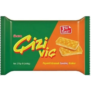 Çizi Peynirli Sand.Kraker 3 X 82 gr X 12