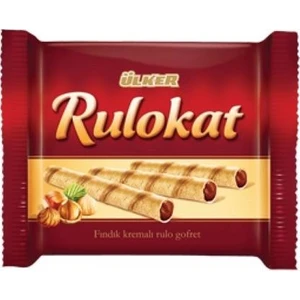 Rulokat Gofret Fındıklı 42 gr X 12