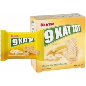 9 Kat Tat Muzlu Gofret 39 gr X 24
