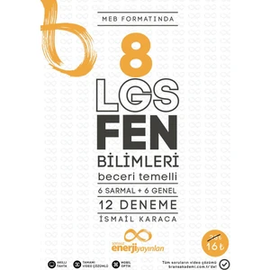 Sonsuz Enerji Yayınları LGS Fen Bilimleri 12 Deneme