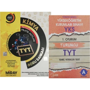 Miray Yayınları TYT Kimya Soru Bankası - Gür Yayınları TYT Deneme