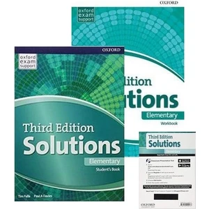 Solutions Third Edt. Elementary - Student's Book-Workbook-Access Code