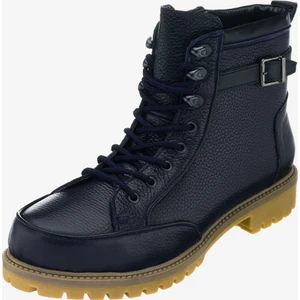 Costo ShoesKZ4103 Lacivert Büyük Numara Vip Bot. Rahat Geniş Kalıp