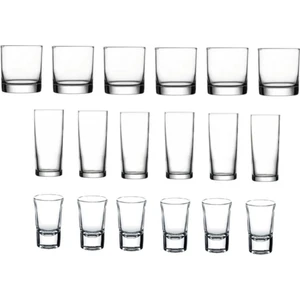 18 Parça Istanbul Viski Rakı ve Shot Seti