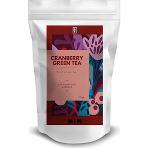 Mim Tea Cranberry Green Tea-Yaban Mersinli Yeşil Çay 100 gr