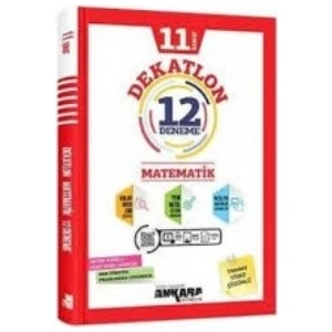 Ankara Yayıncılık 11.Sınıf  Matematik 12 Deneme Dekatlon