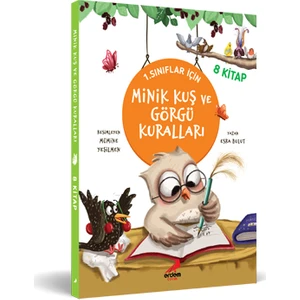Çocuk Minik Kuş ve Görgü Kuralları (8 Kitap) 6-8 Yaş
