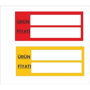 Etiket 100'LÜ