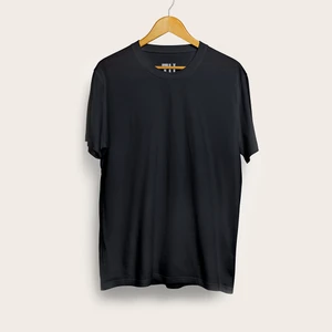 Siyah - Basic T-Shirt