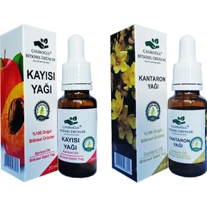 Çalıkoğlu Bitkisel Ürünler Kayısı Yağı Kantaron Yağı 2'li Avantaj Paketi 20 ml