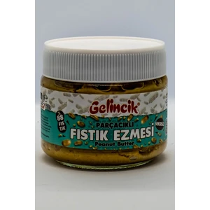 Şekersiz Parçacıklı Fıstık Ezmesi 300 gr