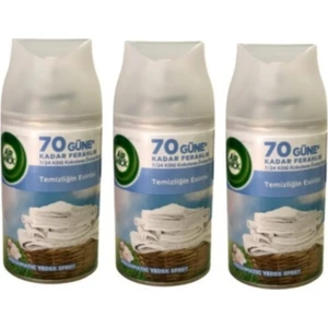 Air Wick Oda Kokusu Temizliğin Esintisi Yedek 70 Güne Kadar Ferahlık 3 x 250 ml