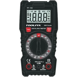 Toolfıx TF133 Işıklı Dijital Multimetre
