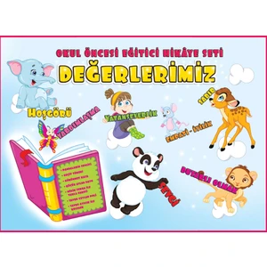 Okul Öncesi Egitici Hikaye Seti    Degerlerimiz