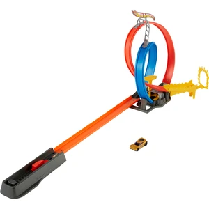 Hot Wheels Enerji Pisti Yarış Seti Çift Çember Ve 1 Hot Wheels Arabası İçerir 5 Yaş Ve Üzeri İçin Gnd92