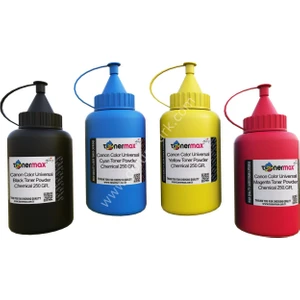 Toner Max® Canon Renkli Toner Tozu Set 250 gr