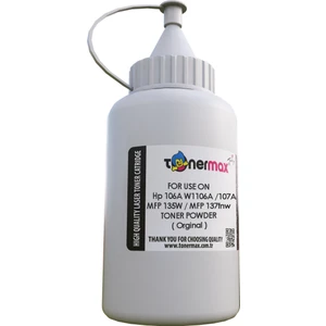 Toner Max® HP 106A W1106A Toner Tozu 250 gr/ 107A / 107W / Mfp 135W / Mfp 137FNW