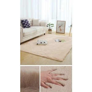 Sarar Peluş Post Kaydırmaz Yıkanabilir Vizon Halı Düz Kesim