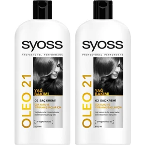 Oleo 21 Saç Kremi 550 ml x 2 Paket