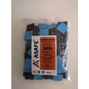 28X28 Yapışkan Kroşe EK031003 (100 Adet)