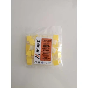 20X20 Yapışkan Kroşe PK011001 (100 Adet)