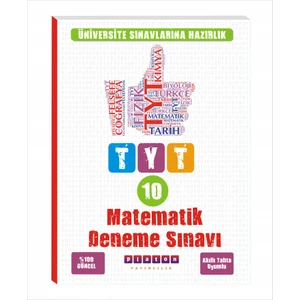 Platon Yayınları TYT Matematik  Deneme Sınavı 10'lu