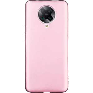 Case 4U Xiaomi Poco F2 Pro Kılıf Klasik Mat Renkli Yumuşak Premier Silikon Rose Gold