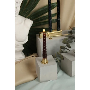 Pirinç Dip Tek Mumluk Stockholm