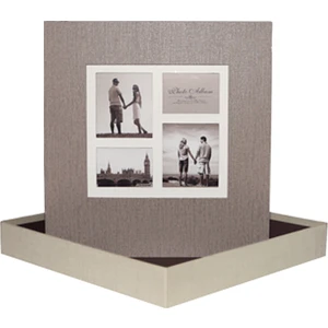 Koton Desenli 20 Yaprak [40 Sayfa] Yapışkanlı Fotoğraf Albümü