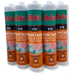 Kartonpiyer & Stropiyer Yapıştırıcı Beyaz 310 ml x 5'li Set