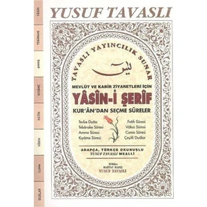 Tavaslı Yayınları Mevlüt ve Kabir Ziyaretleri Için Yasini Şerif Kur'an'dan Seçme Sureler