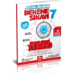 Model Eğitim Yayıncılık 7. Sınıf Sosyal Bilgiler Turbo Deneme Sınavı