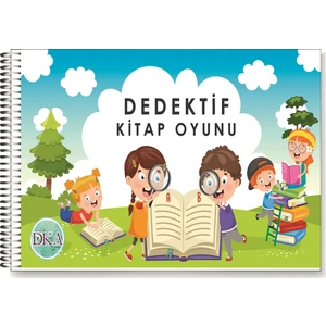 Dedektif Kitap Oyunu 4 - 6 Yaş