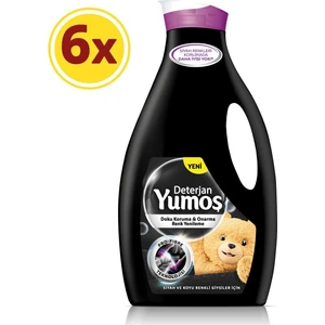 Siyah ve Koyu Renkler Sıvı Çamaşır Deterjanı 2520 ml x 6'lı