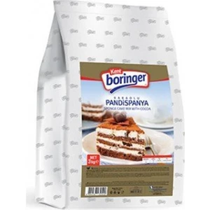 Kent Boringer Kakaolu Pandispanya Cake Mix 3 Kg
