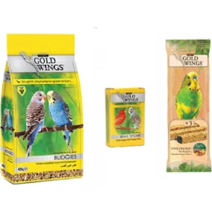 Gold Wings Muhabbet Kuşu Yem Seti