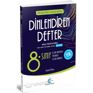 Eker Test Yayınları 8. Sınıf Dinlendiren Defter
