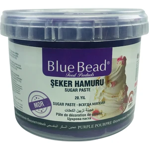 Blue Bead 1 kg Mor Şeker Hamuru