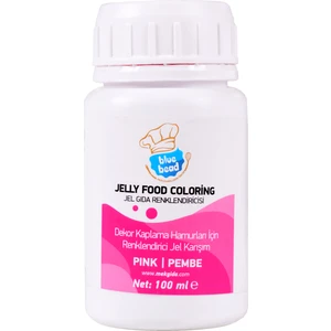 Blue Bead  100 ml Pembe Jel Gıda Renklendiricisi