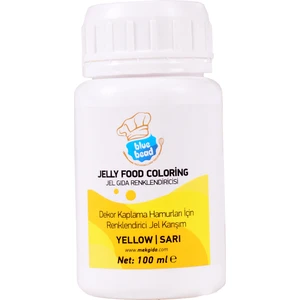 Blue Bead  100 ml Sarı Jel Gıda Renklendiricisi