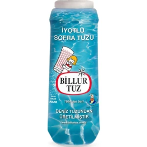 Billur Tuz Rafine İyotlu Sofra Tuzu 500 gr