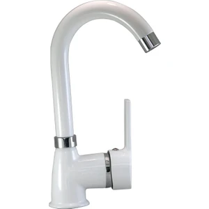 Beyaz Krom Lavabo Bataryası