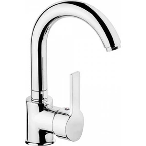 Lavabo Bataryası 360 Derece Dönen Başlık Sıcak Soğuk Çift Su Girişli Banyo Bataryası